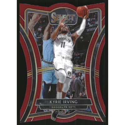 2019-20 Select Prizms Maroon Die Cut #143 Kyrie Irving