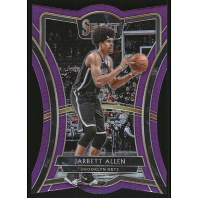 2019-20 Select Prizms Purple Die Cut #150 Jarrett Allen
