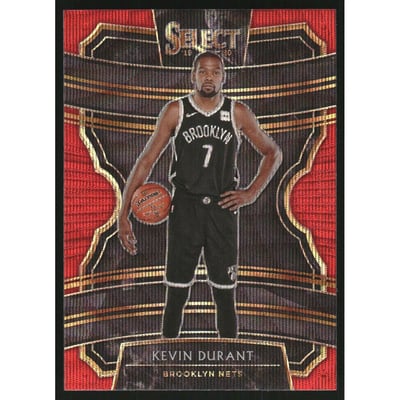 2019-20 Select Prizms Red Wave #65 Kevin Durant