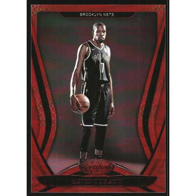 2020-21 Certified Mirror Red #59 Kevin Durant