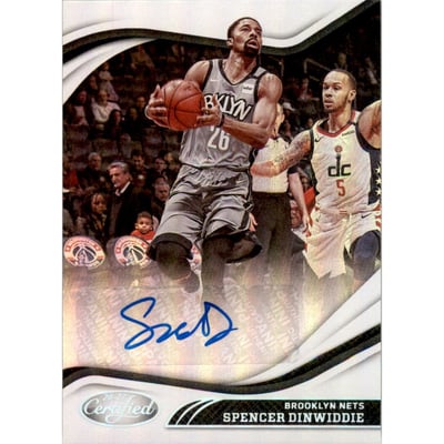 2020-21 Certified Signatures #24 Spencer Dinwiddie