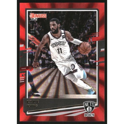 2020-21 Donruss Holo Red Laser #59 Kyrie Irving