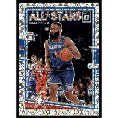 2020-21 Donruss Optic All Stars Fast Break #5 James Harden