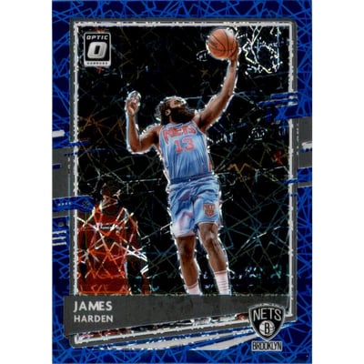 2020-21 Donruss Optic Blue Velocity #134 James Harden