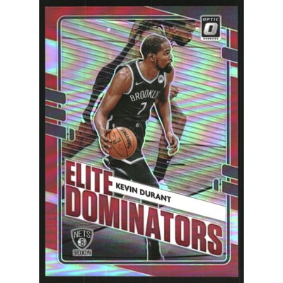 2020-21 Donruss Optic Elite Dominators Red #24 Kevin Durant