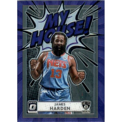 2020-21 Donruss Optic My House Purple #12 James Harden