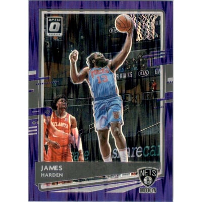 2020-21 Donruss Optic Purple Shock #134 James Harden