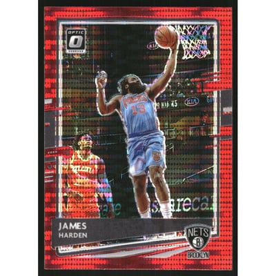 2020-21 Donruss Optic Red Pulsar #134 James Harden