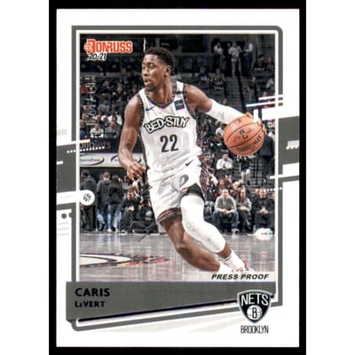 2020-21 Donruss Press Proof Purple #177 Caris LeVert
