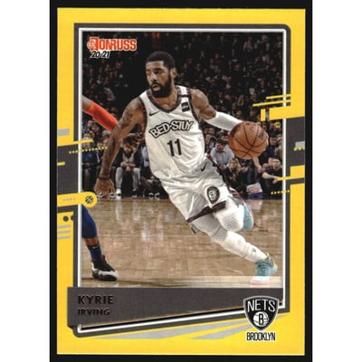 2020-21 Donruss Yellow Flood #59 Kyrie Irving
