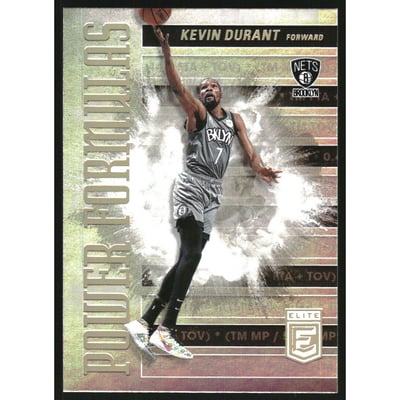 2020-21 Elite Power Formulas #5 Kevin Durant