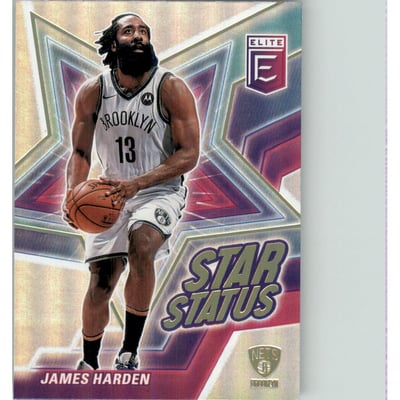 2020-21 Elite Star Status #5 James Harden