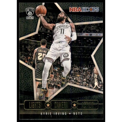 2020-21 Hoops Lights Camera Action Holo #25 Kyrie Irving