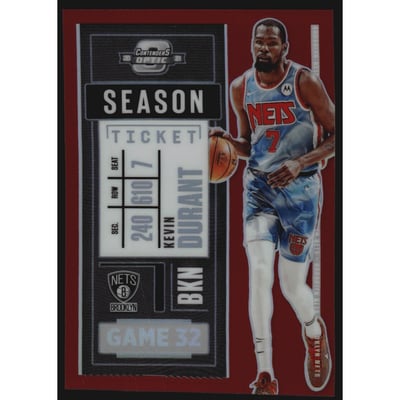 2020-21 Panini Contenders Optic Red #49 Kevin Durant