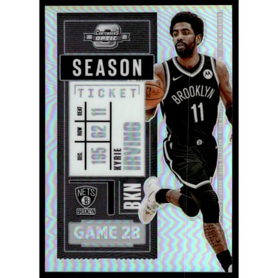 2020-21 Panini Contenders Optic Silver #73 Kyrie Irving