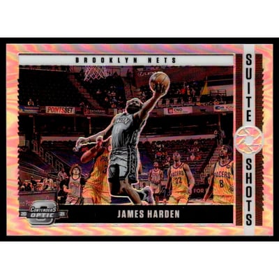 2020-21 Panini Contenders Optic Suite Shots #13 James Harden