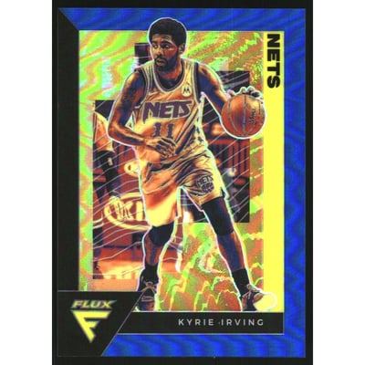 2020-21 Panini Flux Blue #15 Kyrie Irving