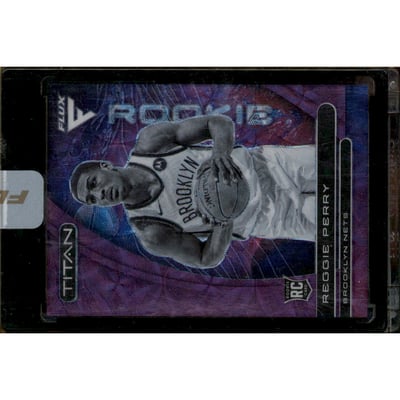 2020-21 Panini Flux Titan Rookie FOTL Purple Scope #68 Reggie Perry