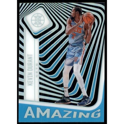 2020-21 Panini Illusions Amazing Sapphire #5 Kevin Durant