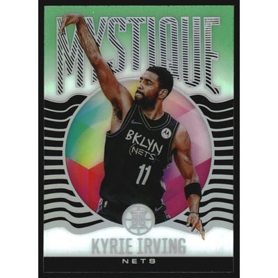 2020-21 Panini Illusions Mystique Emerald #18 Kyrie Irving