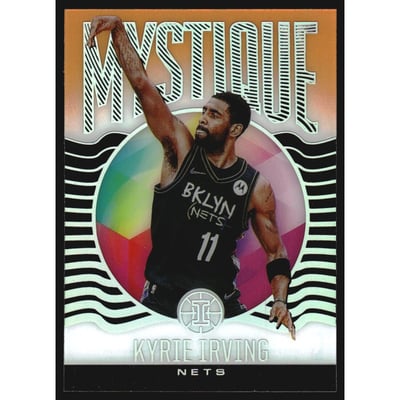 2020-21 Panini Illusions Mystique Orange #18 Kyrie Irving