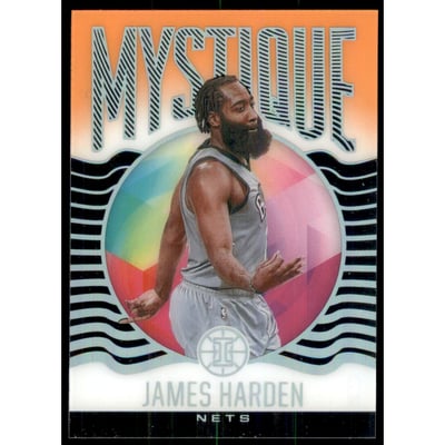 2020-21 Panini Illusions Mystique Orange #9 James Harden