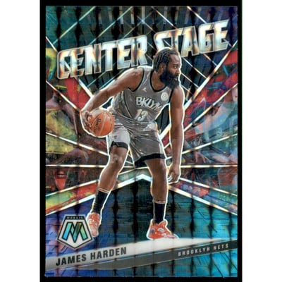2020-21 Panini Mosaic Center Stage #25 James Harden
