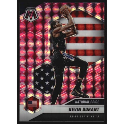 2020-21 Panini Mosaic Mosaic Camo Pink #248 Kevin Durant