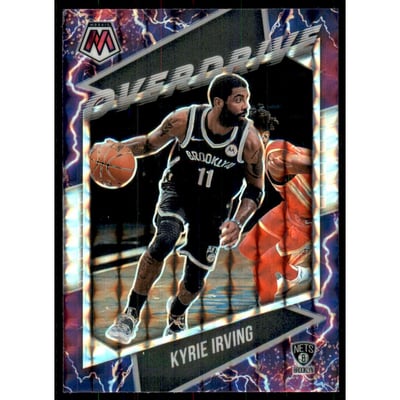 2020-21 Panini Mosaic Overdrive #18 Kyrie Irving