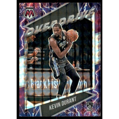 2020-21 Panini Mosaic Overdrive #4 Kevin Durant