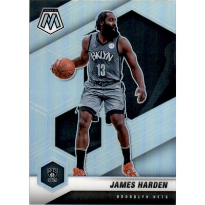 2020-21 Panini Mosaic Silver #173 James Harden