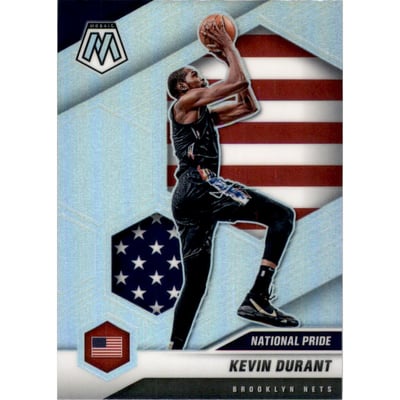 2020-21 Panini Mosaic Silver #248 Kevin Durant