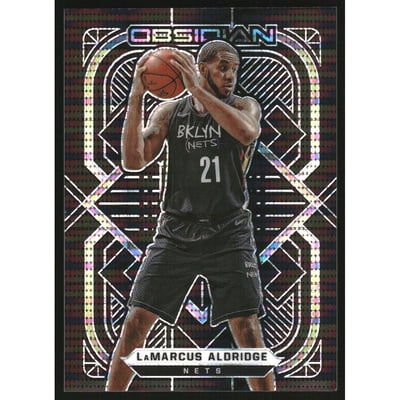 2020-21 Panini Obsidian Electric Etch Asia #119 LaMarcus Aldridge