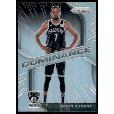 2020-21 Panini Prizm Dominance Prizms Silver #14 Kevin Durant