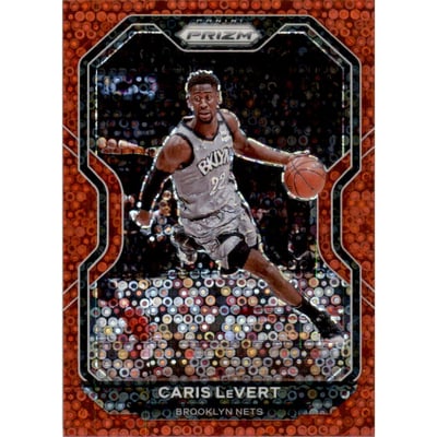 2020-21 Panini Prizm Prizms Fast Break Red #162 Caris LeVert