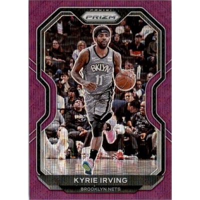 2020-21 Panini Prizm Prizms Purple Wave #139 Kyrie Irving