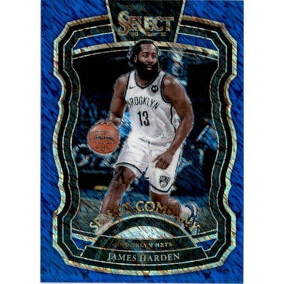 2020-21 Select Company Prizms Blue #8 James Harden