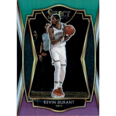 2020-21 Select Prizms Green White Purple #101 Kevin Durant