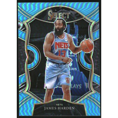 2020-21 Select Prizms Light Blue #12 James Harden