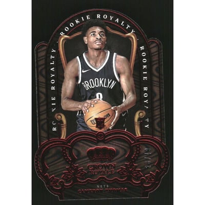 2021-22 Crown Royale Rookie Royalty Red #15 Cameron Thomas