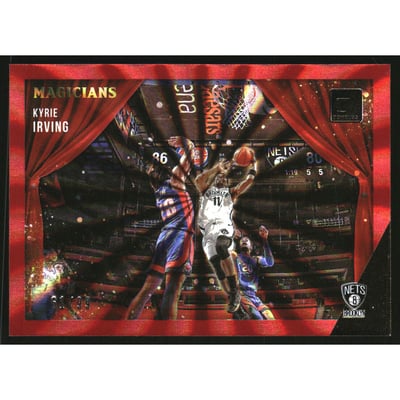 2021-22 Donruss Magicians Holo Red Laser #2 Kyrie Irving