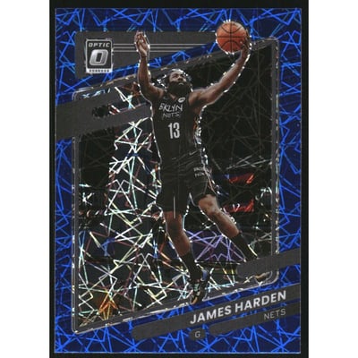 2021-22 Donruss Optic Blue Velocity #106 James Harden