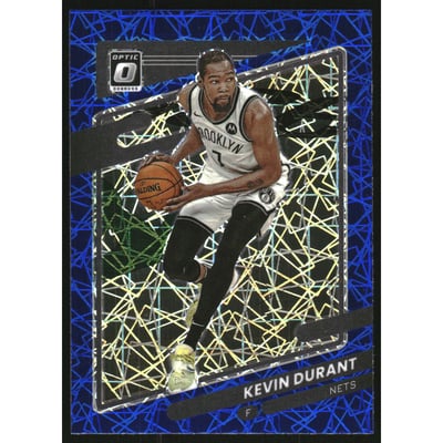 2021-22 Donruss Optic Blue Velocity #11 Kevin Durant