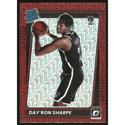 2021-22 Donruss Optic Choice #165 Day'Ron Sharpe