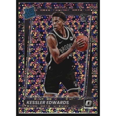 2021-22 Donruss Optic Fast Break Holo #154 Kessler Edwards