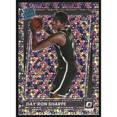 2021-22 Donruss Optic Fast Break Holo #165 Day'Ron Sharpe