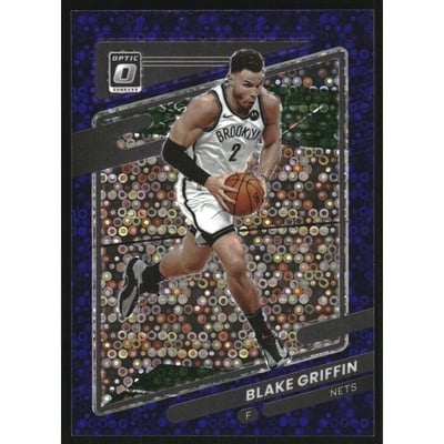 2021-22 Donruss Optic Fast Break Purple #102 Blake Griffin
