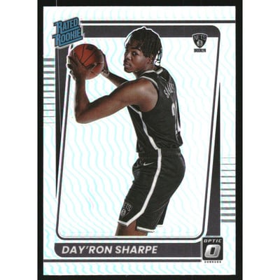 2021-22 Donruss Optic Holo #165 Day'Ron Sharpe