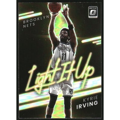 2021-22 Donruss Optic Light It Up Holo #1 Kyrie Irving