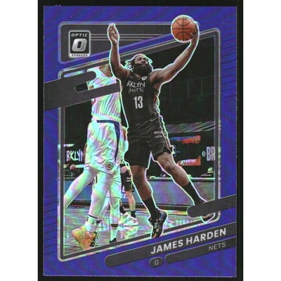 2021-22 Donruss Optic Purple #106 James Harden